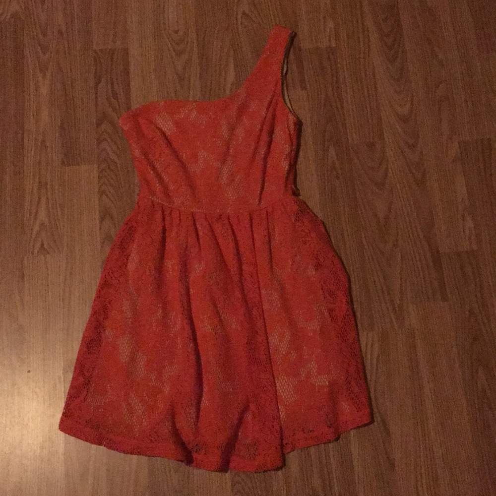 Orange dress